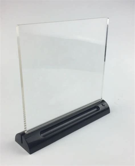 Display Crystalacrylic Sheet Of 3~5mm Thickness Led Base Aaa Battery
