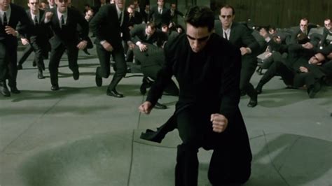 Neo Vs Smith Clones Part 2 The Matrix Reloaded 2003 Youtube