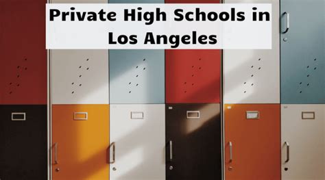 Private High Schools Best In Los Angeles 2022