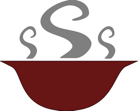 Schüssel Suppe Dampfend Kostenlose Vektorgrafik Auf Pixabay