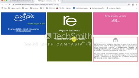 L'importante è che non apra 2 schede di accesso sennò le potrebbe dare l'errore da lei menzionato. Tutorial Inserimento materiali didattici Registro ...