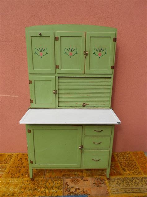 The only way to purchase them is to by on the second hand market. Kitchen : Vintage Metal Kitchen Cabinet Enamel Painted ...
