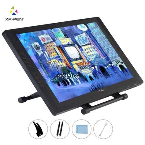 A drawing tablet is a flat surface which, using a stylus, allows an artist to draw by hand and have it captured in digital form. XP-Pen-Artist22E