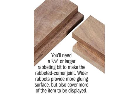 Rabbeted Corner Joint Simplifies Frame Construction Wood Magazine