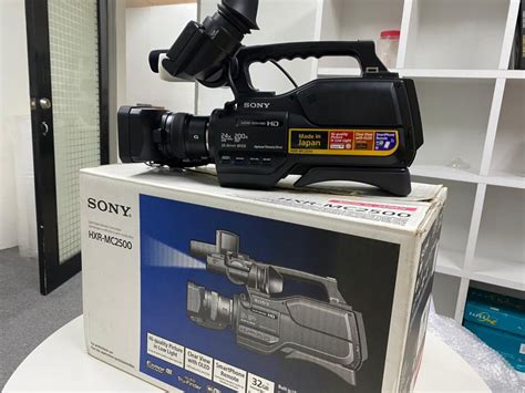 sony hxr mc2500 photography video cameras on carousell