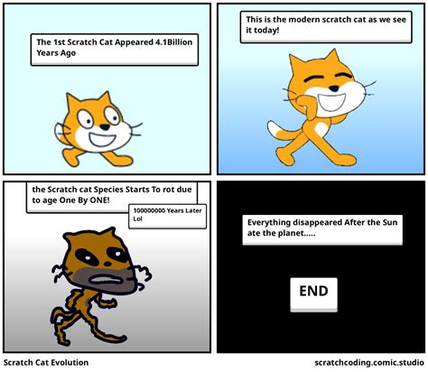 Scratch Cat Evolution Comic Studio