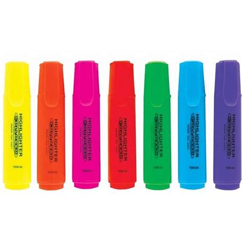 Collosso Highlighters Chisel Tip Box 10 Hermalees Distribution