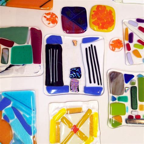 Make A Glass Coaster Visual Arts Katonah Art Center
