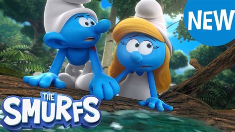 A Clumsy Escape New Exclusive Clip The Smurfs 2021 Youtube