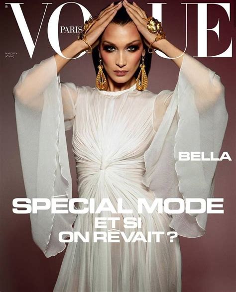 Bella And Gigi Hadid For Vogue France Magazine Tom Lorenzo