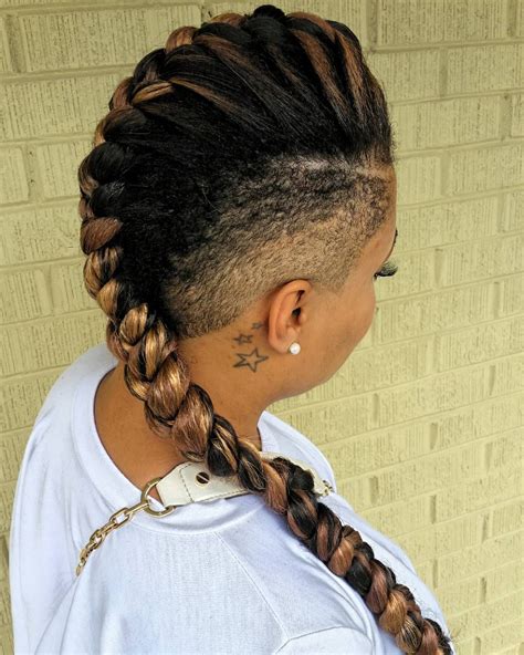 Mohawk Inspired Goddess Braids Mohawk Inspired Show Off Some Ink Or Favorite Jewelry With