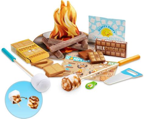 Melissa And Doug Lets Explore Campfire Smores Play Set By Melissa