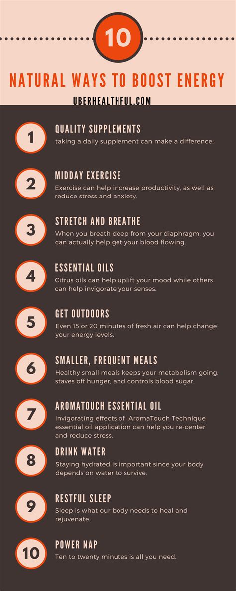 10 Natural Ways To Boost Your Energy