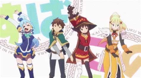 Konosuba Dancing Gif