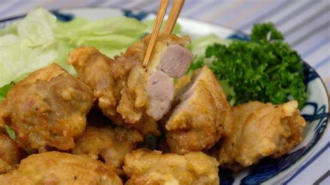 Chicken marinated in beautiful gravy and deep fried 1/2 cup mustard oil. Double Fried Chicken Karaage Recipe (Crispy and Juicy ...