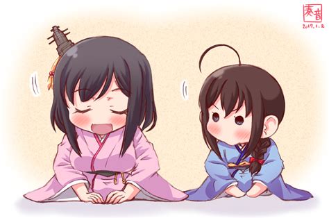 Shigure And Yamashiro Kantai Collection Drawn By Kanonkurogane