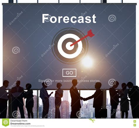 Forecast Prediction Plan Goal Concept Stock Image - Image ...