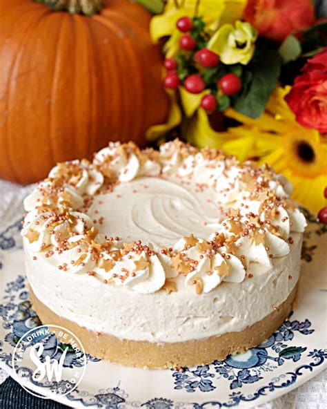 Pumpkin Spice Cheesecake No Bake Easy Fall Dessert