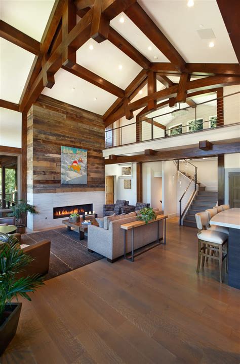 A Mountain Modern Timber Frame Home Mountain Living