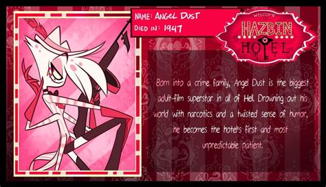 Some Of The Character Cards Hazbin Hotel Official Amino