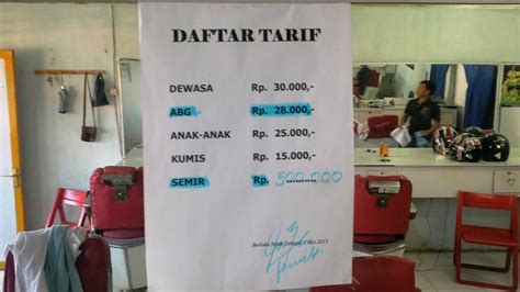 Wahyu Wijanarko ID: Tempat Cukur di Jayapura