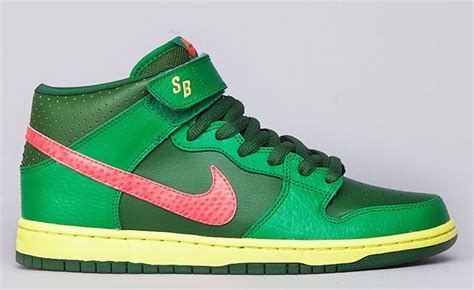 Nike Sb Dunk Mid Pro Watermelon Eu Kicks Sneaker Magazine Jordan