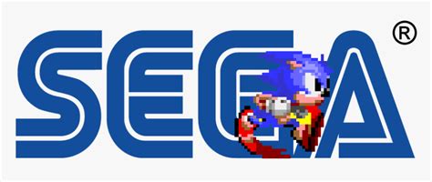 Sonic The Hedgehog Sega Logo Hd Png Download Kindpng