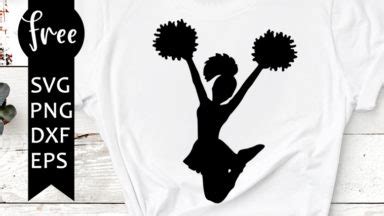 cheerleader svg free – freesvgplanet