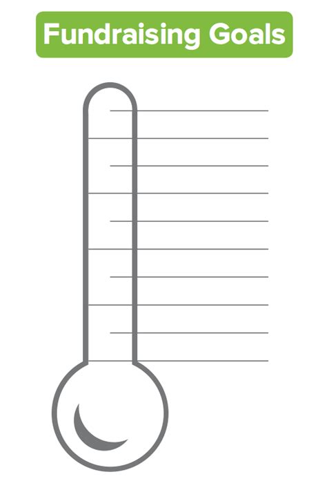 But, these days, there are so many fundraising sites to choose from. Fundraising Thermometer Template | Fundraising thermometer ...