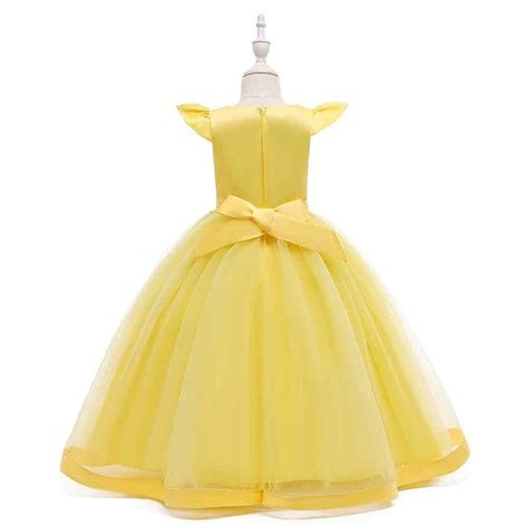 robe princesse jaune paille princesse parfaite