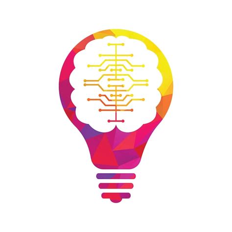 Premium Vector Bulb And Brain Logo Design Creative Light Bulb Idea