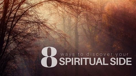 8 Ways To Discover Your Spiritual Side Huffpost