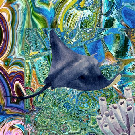 Abstract Stingray Illustration Free Stock Photo Public Domain Pictures