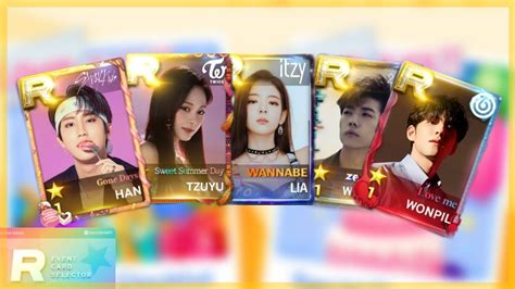Superstar Jyp Limited Theme R Card Selector 💖 Youtube