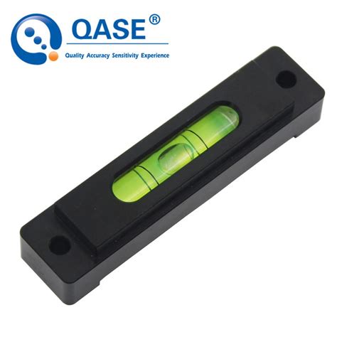 Qase Metal Strip Spirit Level Handheld Workbench Leveling Horizontal Bubble Level Bead Vials