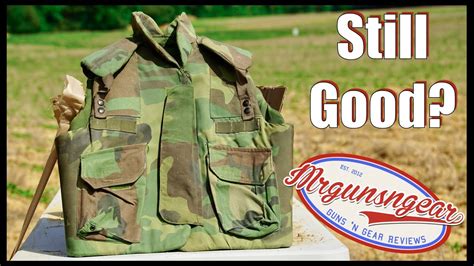 Us Military Surplus Flak Vest Does It Still Work Youtube