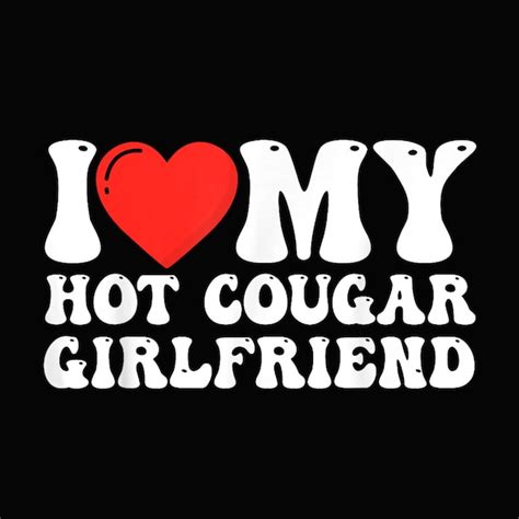 I Love Cougar Shirt Etsy