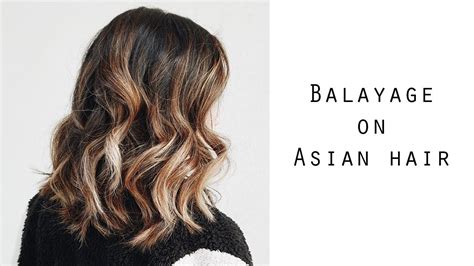 Balayage On Asian Hair Vlog 9 Youtube