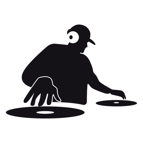 Dj Silhouette Vector At Vectorified Com Collection Of Dj Silhouette Vector Free For Personal Use