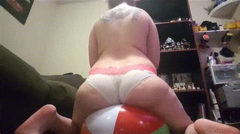 Lace Top Panties Ass Grinding On Beach Ball Fetish By Illianna