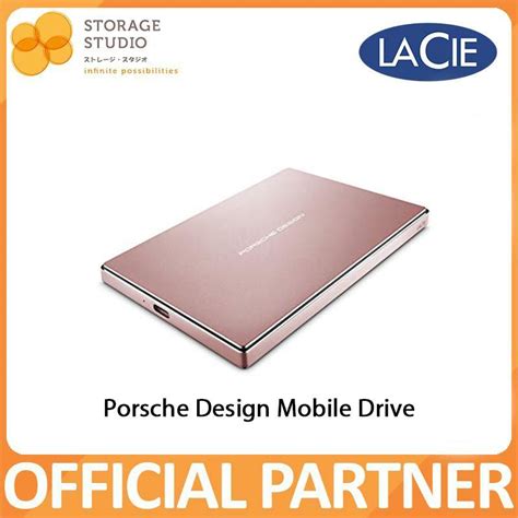 LaCie Porsche Design TB USB Type C Portable Hard Disk SEAGATE Singapore Warranty