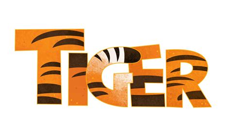 Best Ideas For Coloring Free Tiger Font