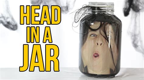 Head In A Jar Halloween Pranks Youtube