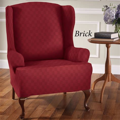 Shop with afterpay on eligible items. Newport Stretch Wing Chair Slipcovers