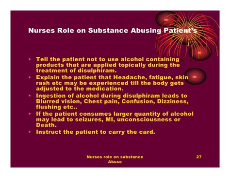 Nurses Role On Substance Abuse By Philo