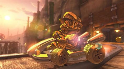 Mario Kart 8 Deluxe Cómo Desbloquear A Mario Dorado Guías Y Trucos