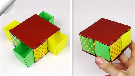 Diy Paper Box Easy How To Make Paper Box Youtube