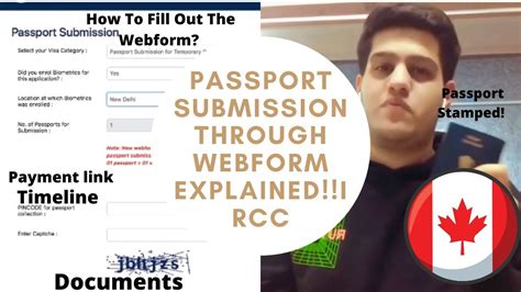 PASSPORT SUBMISSION THROUGH WEB FORM EXPLAINED 2 WAY COURIER SERVICE