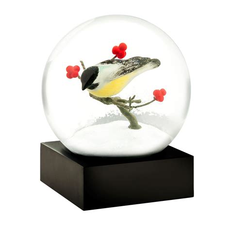 Chickadee Bird Snow Globe By Coolsnowglobes Bird Watcher Etsy