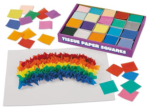 Tissue Paper Squares Tissue Paper Crafts Crafts Tissue Paper